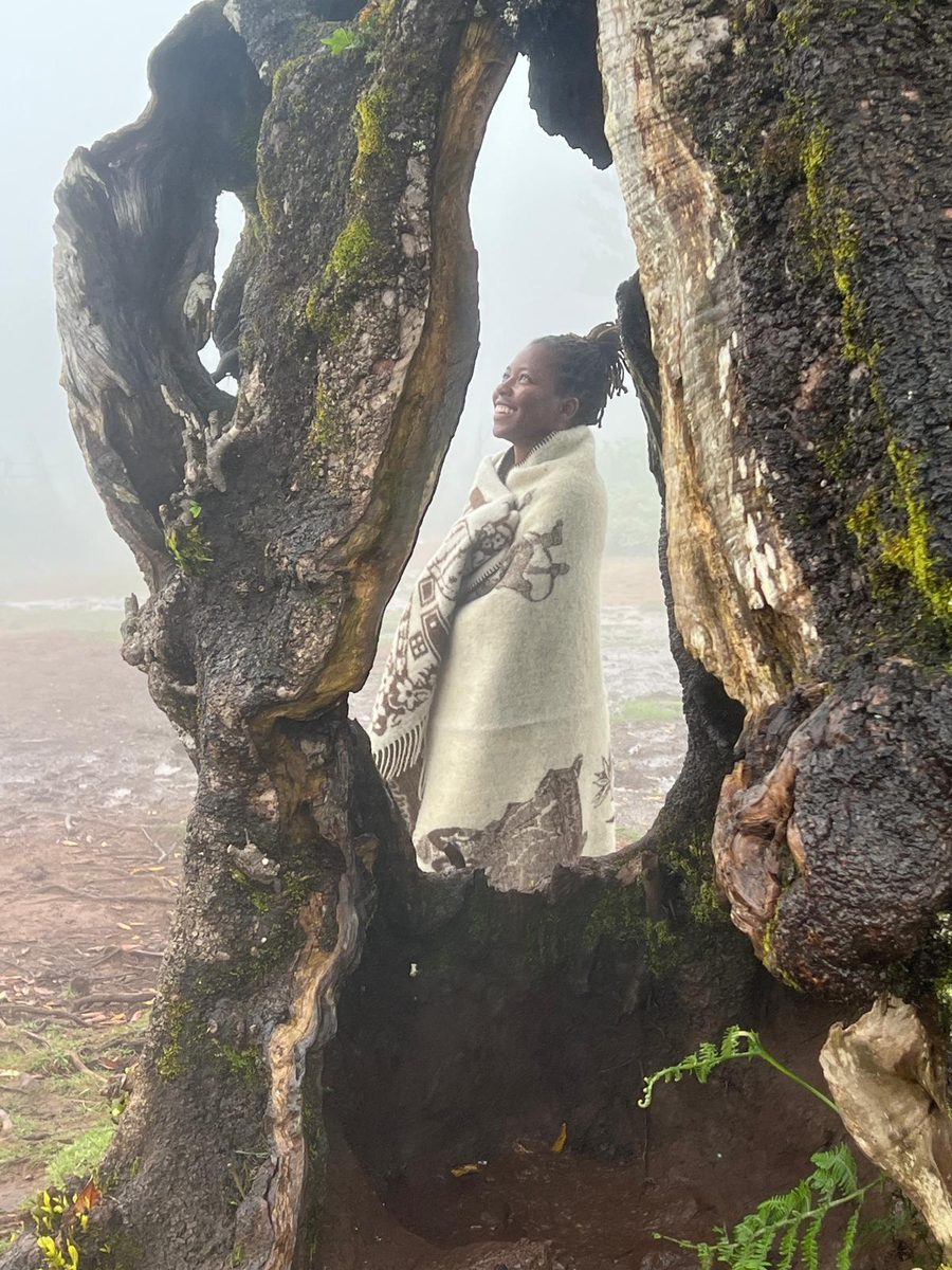 Sheila in sacred practice